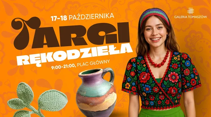 Obraz do artykułu: 🎨🧶 Targi Rękodzieła w Galerii Tomaszów