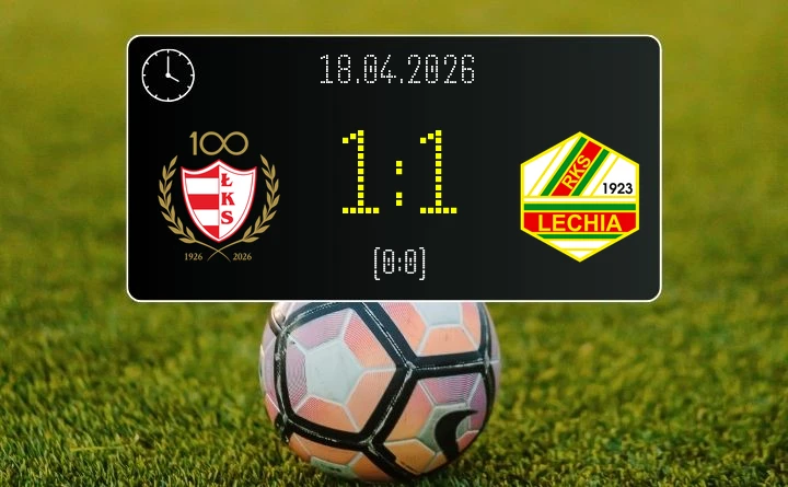[PIŁKA NOŻNA] ŁKS Łomża – Lechia Tomaszów Mazowiecki 1:1 w Betclic 3. Lidze – Grupie I