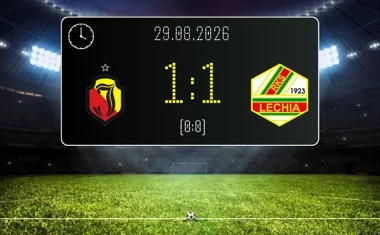 [PIŁKA NOŻNA] Jagiellonia Białystok II – Lechia Tomaszów Mazowiecki 1:1 w Betclic 3. Liga Grupa 1 (Grupa I)