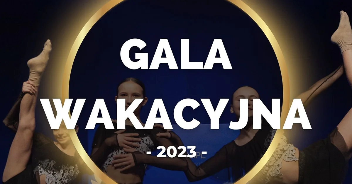 Grafika promocyjna wydarzenia Gala artystyczna młodzieży w Tomaszowie Mazowieckim