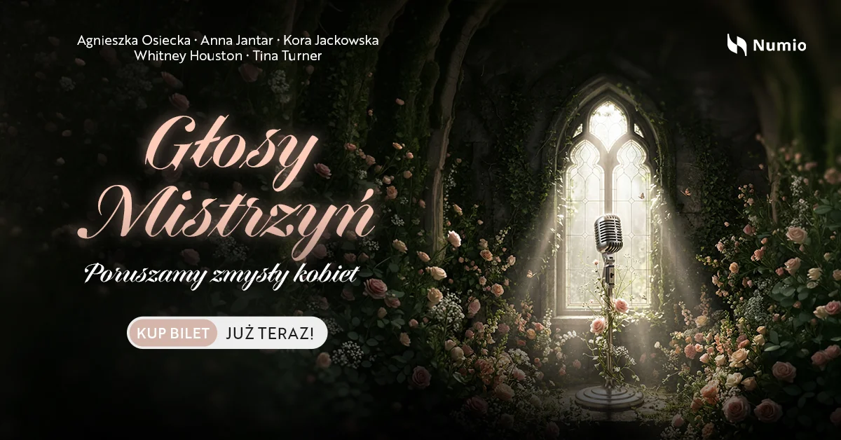 Grafika promocyjna wydarzenia Głosy Mistrzyń – Tomaszów Mazowiecki: koncert jesienny