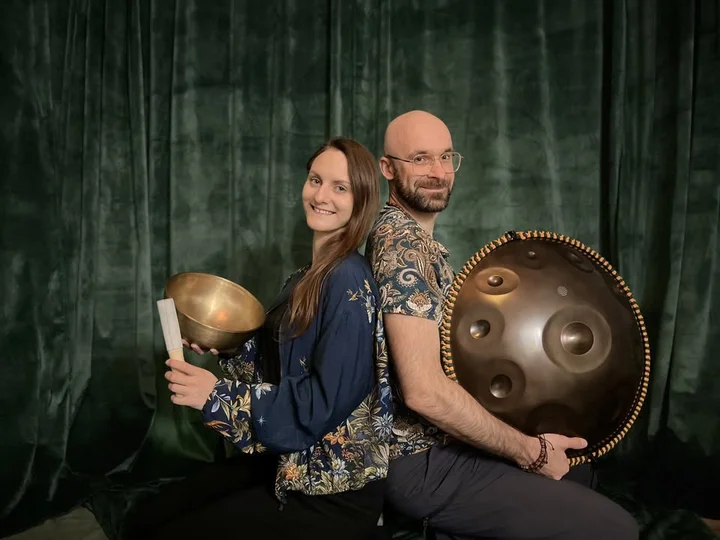 Grafika promocyjna wydarzenia KONCERT HANDPANOWY „Cztery żywioły” — relaksująca podróż dźwięków