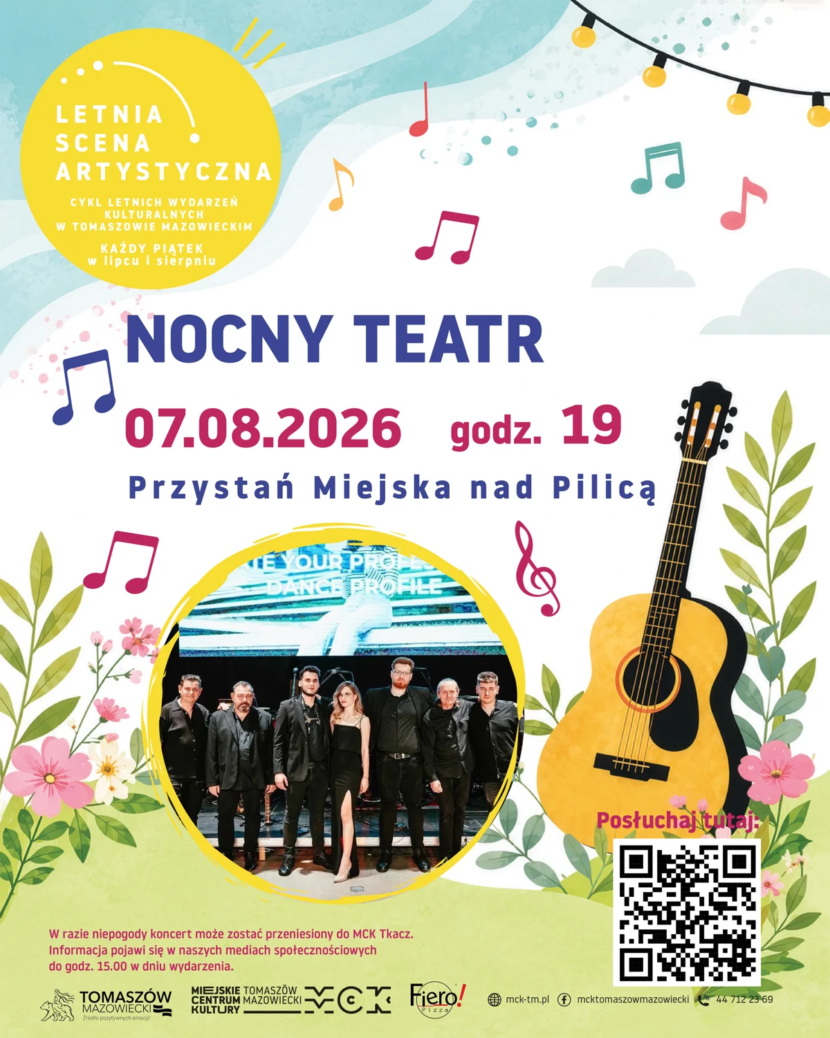 Grafika promocyjna wydarzenia Letnia Scena Artystyczna 2026 – Nocny Teatr
