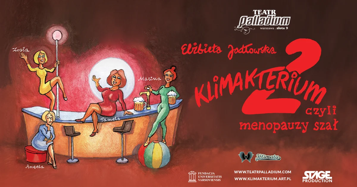 Grafika promocyjna wydarzenia Spektakl teatralny o menopauzie w Tomaszowie Mazowieckim
