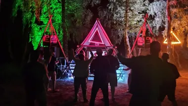 Obrazek przedstawia grafikę promocyjną wydarzenia Letni festiwal K_yak FEST 2026 nad Zalewem Sulejowskim