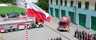 Nowy MAN i awanse w Tomaszowie. Strażacy odebrali ważne wyróżnienia