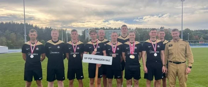 Siedem miejsc na podium strażaków z Tomaszowa Mazowieckiego