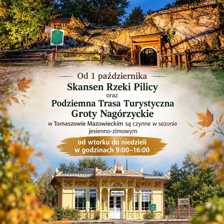 Jesień w Skansenie Rzeki Pilicy przynosi nowe godziny zwiedzania