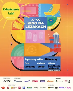 Kino na leżakach wraca do Tomaszowa - finał lata z filmem