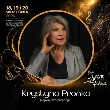 Krystyna Prońko przyjeżdża do Tomaszowa na jubileusz Love Polish Jazz Festival