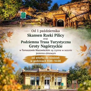 Jesień w Skansenie Rzeki Pilicy przynosi nowe godziny zwiedzania