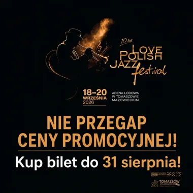 Jazz na trzy dni wraca do Tomaszowa. Bilety taniej tylko do końca sierpnia
