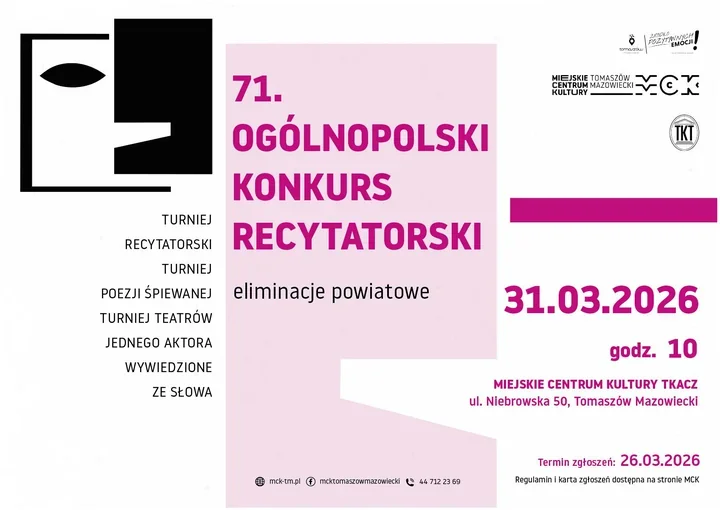 Poezja wraca na scenę – eliminacje powiatowe 71. Ogólnopolskiego Konkursu Recytatorskiego