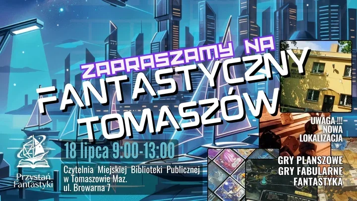 RPG, planszówki i „Legenda we Mgle” czekają w Tomaszowie