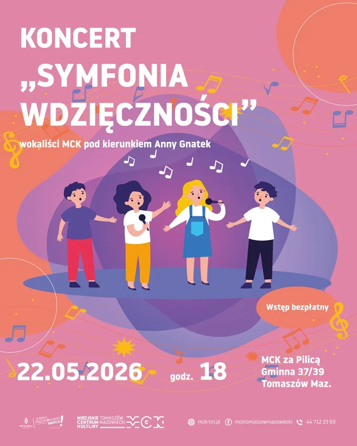 Wieczór wdzięczności i znanych przebojów w MCK Za Pilicą
