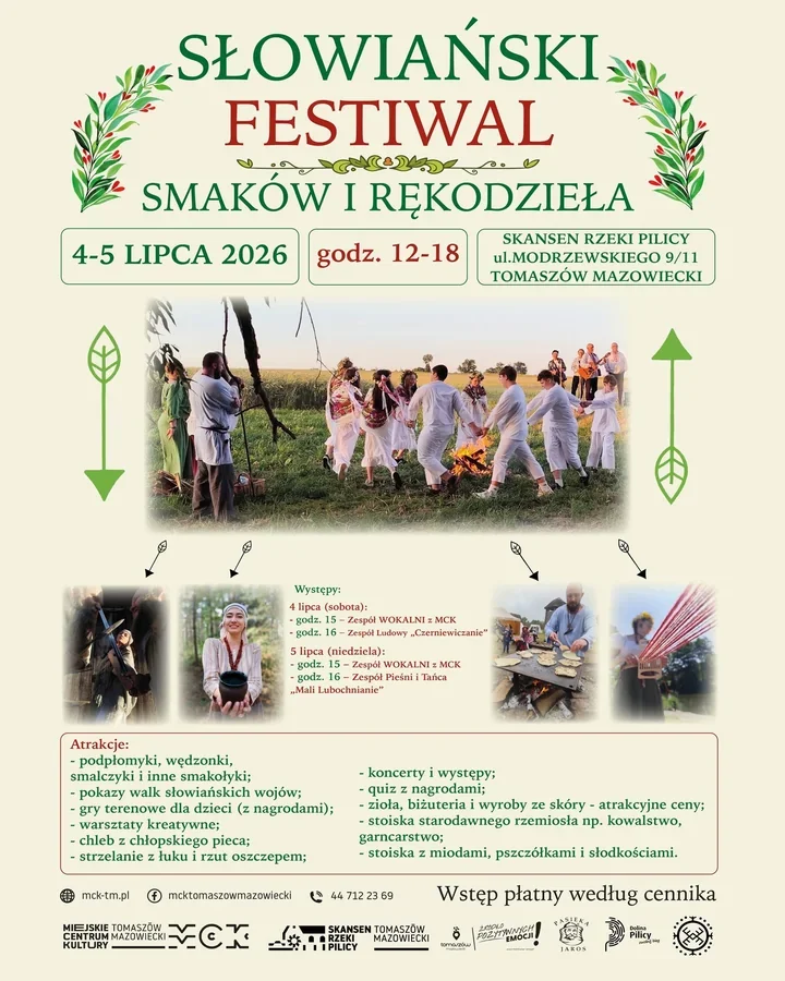 W lipcu Skansen Rzeki Pilicy zamieni się w słowiańskie targowisko smaków