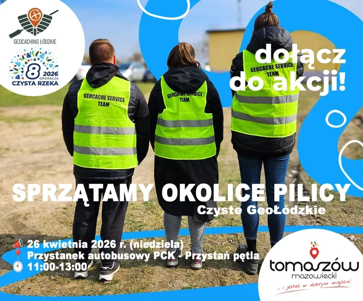 Pilica ma dostać nowe życie. Tomaszowianie ruszą nad rzekę z workami i rękawicami