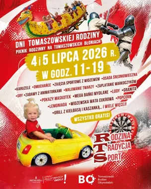 Rodzinny piknik na Tomaszowskich Błoniach. Wszystko będzie gratis
