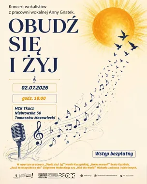 W Tkaczu zabrzmi koncert młodych wokalistów – rok pracy zamkną piosenkami