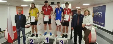 Brąz Przemysława Borkowskiego w szybkim sprincie kręglarskim w Lesznie