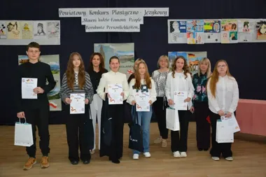 Portrety sławnych ludzi przyniosły uczniom nagrody i wyróżnienia