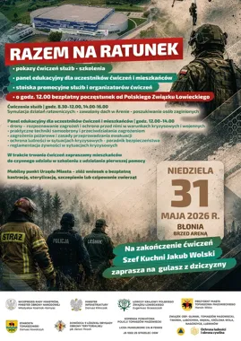Zawalenie dachu Areny w scenariuszu ćwiczeń. Mieszkańcy zobaczą ratowników w akcji