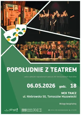 W Tkaczu znów zabrzmi teatr. Dwie szkolne inscenizacje wracają na scenę