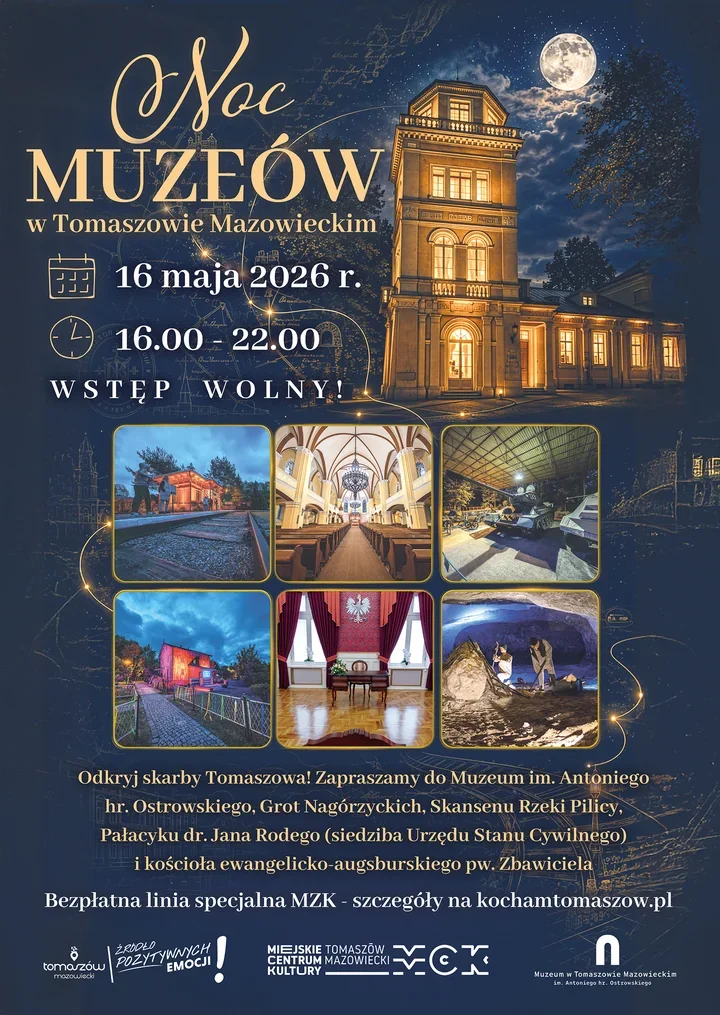 Noc Muzeów w Tomaszowie z olimpijczykami i skarbem ze spalskich lasów