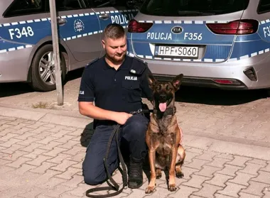 Wenecja zaczyna służbę w Tomaszowie - ma cztery łapy i wyjątkowy nos