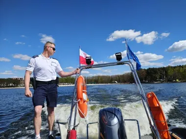 Nad Zalewem Sulejowskim czuwali policjanci - weekend minął bez alarmów