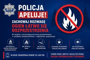 Dwa pożary w weekend - w suszy nawet grill może skończyć się tragedią