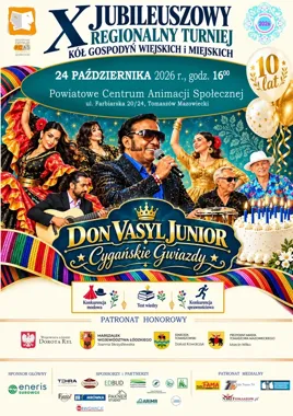 Dziesiąty turniej kół gospodyń w Tomaszowie. Na scenie Don Vasyl Junior