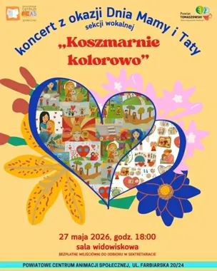 Wieczór dla rodziców w PCAS. W Tomaszowie zabrzmi koncert z okazji Dnia Mamy i Taty